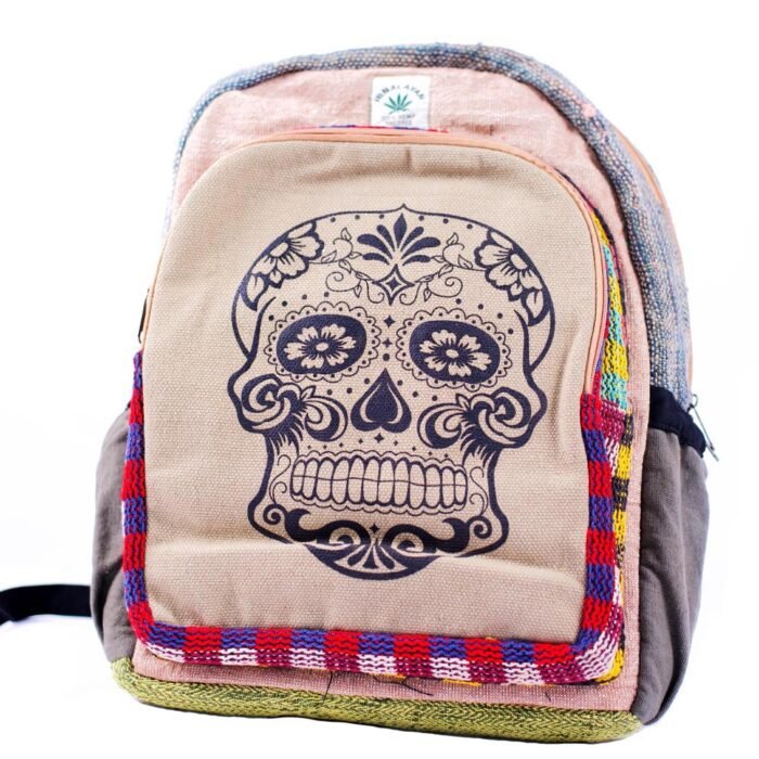 Skull Print Hamppureppu