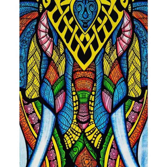 Norsu Tulosta Mandala 1